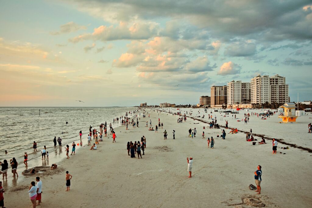 clearwater beach in tampa florida