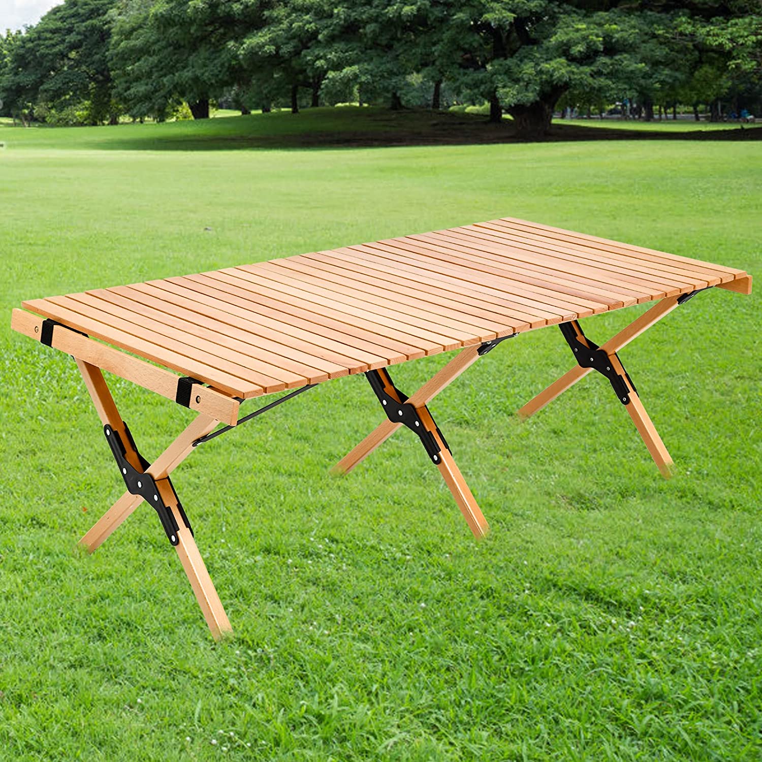 beach dining table wood